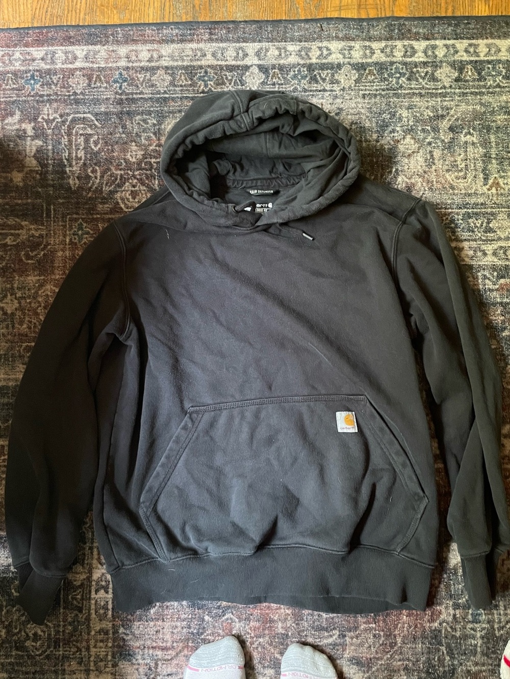 Carhartt rain defender hoodie black size large